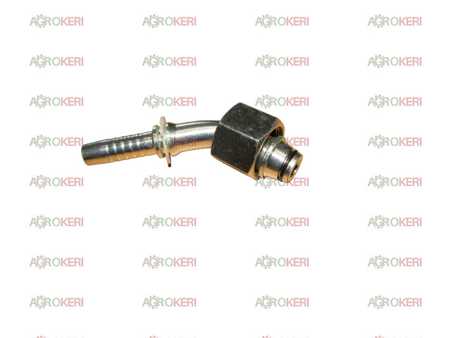 Hidraulika hollanderes csőcsatlakozó, 45 fokos, M20x1,5 DN12, AGR Powerflex