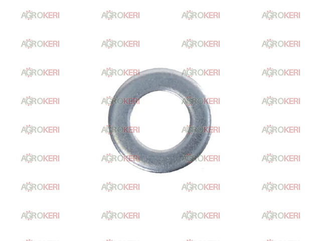 Lemken Alátét M8x16x1,6 mm, horganyzott acél, DIN 125a, Kramp