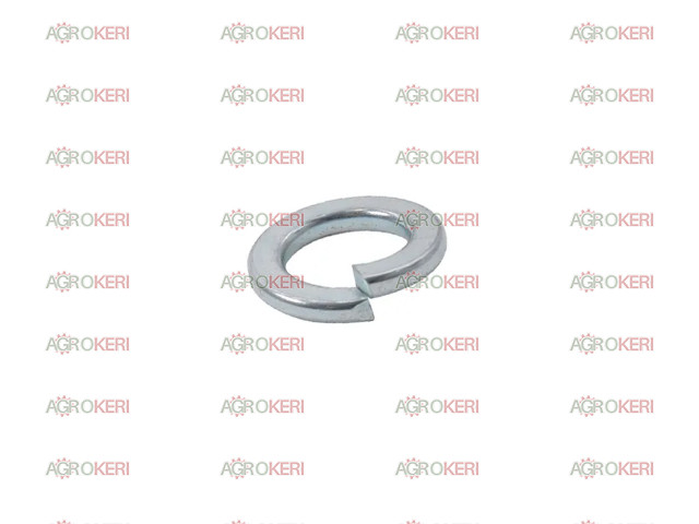 Lemken Rugós alátét M10x18,1x2,2 mm, horganyzott acél, DIN 127b, Kramp