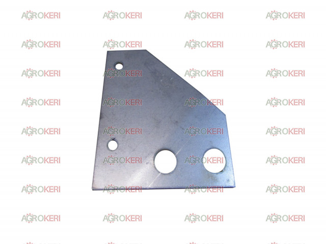 MON mud scraper upper plate, left, Monosem NC
