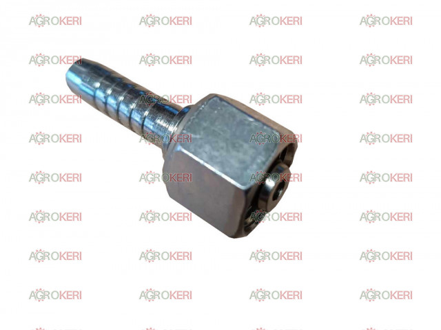 Hidraulika hollanderes csőcsatlakozó, egyenes, DKOS M16x1,5 DN08, 8S