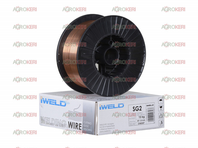 Hegesztőhuzal Iweld SG2, 1,0mm 15kg