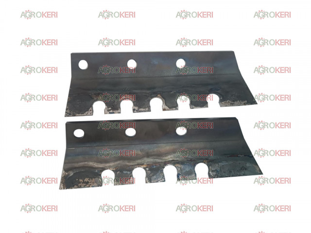 Earth auger, ground drill, cutting edge - blade pair (large) 25 cm