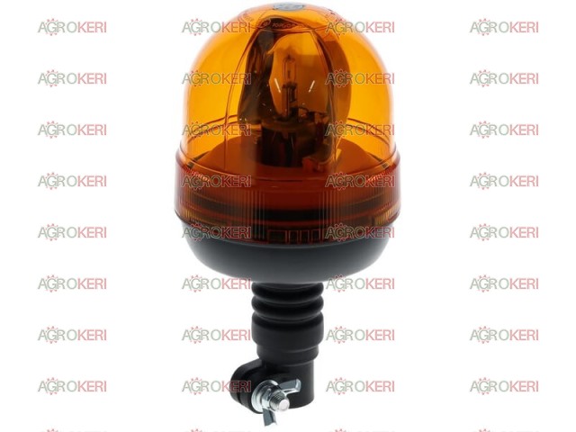 gelbe Drehlampe, Stecker, flexibel, 12V 55 W