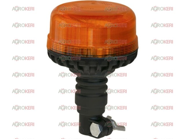 gelbe drehbare Lampe, Stecker, flexibel, 36 LEDs, 17 W, 12/24 V