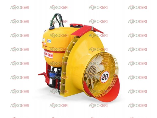 Permetező 200 literes axiál ventilátoros, réz szórófejjel, Tadlen