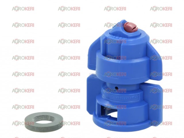 Permetező fúvóka, lapos súgarú.fúvóka, TDHS 110° kék, Agrotop