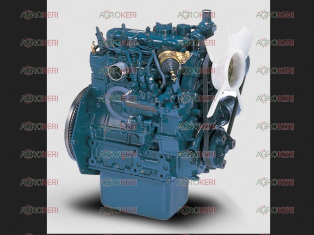 Kubota D722 motor komplett, dízel, 3 hengeres, 19 lóerős, Új motor